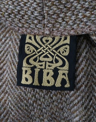Lot 147 - A Biba brown faux fur jacket, early 1970s,...