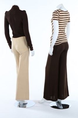 Lot 153 - A group of mainly brown and cream Biba...