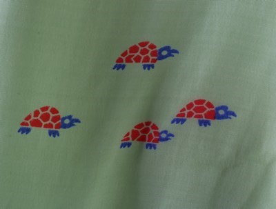 Lot 155 - A Biba tortoise-printed crepe mini dress, late...
