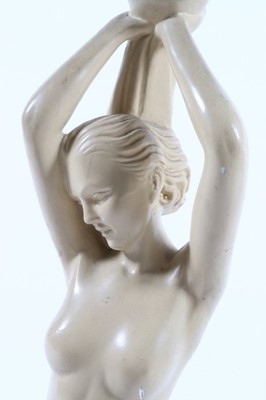 Lot 158 - A rare Biba moulded plaster art-deco style...