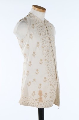 Lot 168 - A gentleman's waistcoat of fine Gujerati...