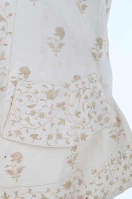 Lot 168 - A gentleman's waistcoat of fine Gujerati...