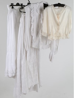 Lot 172 - A group of mainly white or summery garments,...