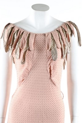 Lot 177 - Two bias-cut evening gowns, 1930s, one with...