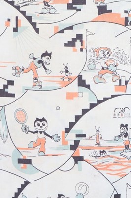 Lot 180 - A group of mainly printed cotton fancy dress...