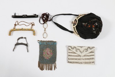 Lot 187 - A group of accessories, including hat pins,...