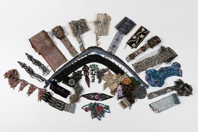 Lot 191 - A large and interesting group of trimmings,...