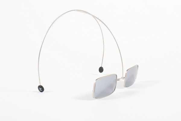 Lot 206 - An unusual pair of Chanel sun-glasses,...