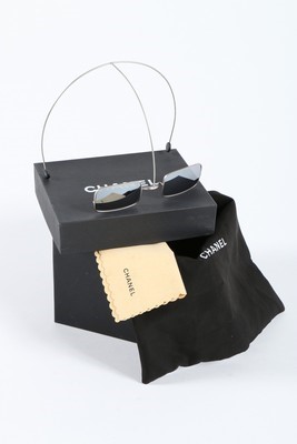 Lot 206 - An unusual pair of Chanel sun-glasses,...