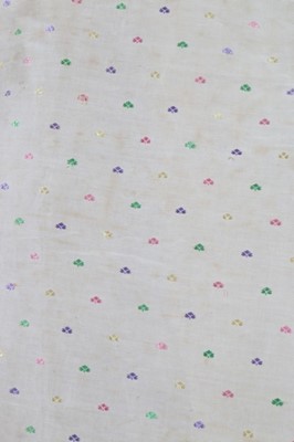 Lot 210 - A pale blue silk gown with day and evening...