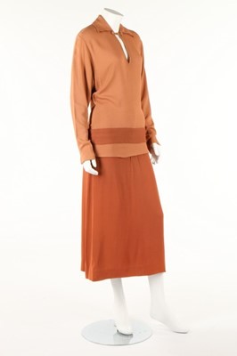 Lot 217 - Four 1930s dresses, including Jeanne Lanvin...