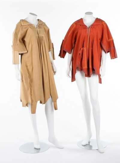 Lot 220 - Zandra Rhodes and Bill Gibb ensembles, 1970s,...