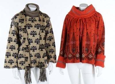 Lot 220 - Zandra Rhodes and Bill Gibb ensembles, 1970s,...