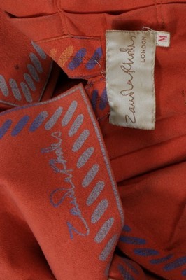 Lot 220 - Zandra Rhodes and Bill Gibb ensembles, 1970s,...