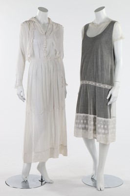Lot 229 - A group of mainly 1920s clothing, including a...