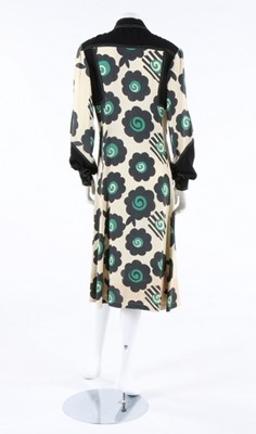 Lot 236 - An Ossie Clark/Celia Birtwell floral moss...