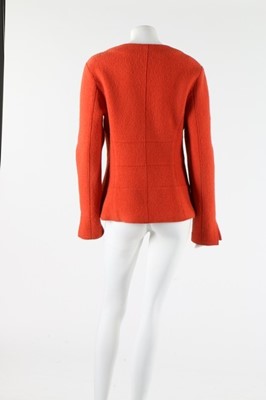 Lot 240 - A Chanel black tweed suit, 1990s, labelled,...