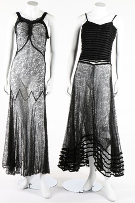 Lot 242 - A group of black evening wear, mainly...