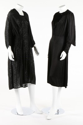 Lot 242 - A group of black evening wear, mainly...
