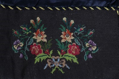 Lot 253 - An embroidered reticule circa 1830-50, of...