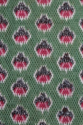 Lot 253 - An embroidered reticule circa 1830-50, of...