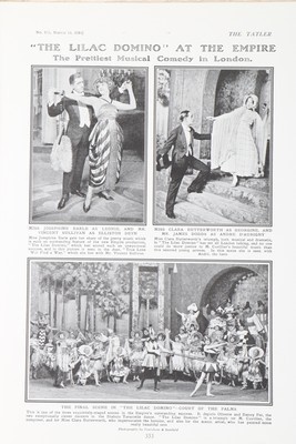 Lot 258 - The Tatler magazine, 1918-22, thirteen issues...