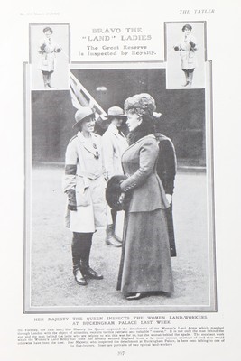 Lot 258 - The Tatler magazine, 1918-22, thirteen issues...