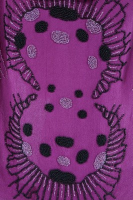 Lot 267 - A black satin dinner dress, circa 1925,...