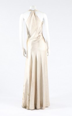 Lot 273 - A cob-web fine black knitted lace evening...