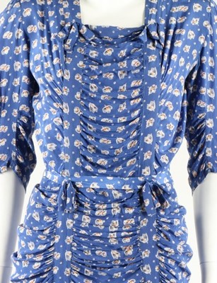 Lot 274 - A Gaston couture black crepe dinner dress,...