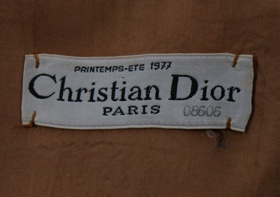 Lot 278 - A Marc Bohan for Christian Dior couture gold...