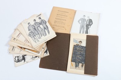Lot 279 - Menswear fashion magazines and illustrated...