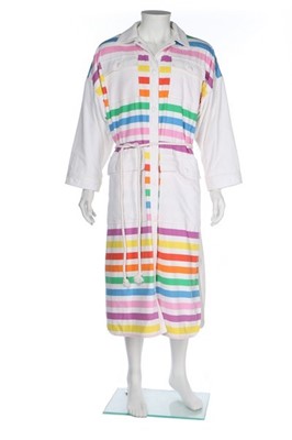 Lot 266 - A Courrèges man's beach/bath robe, late 1980s,...