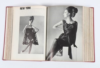 Lot 284 - British Vogue, 1965, complete run bound in two...