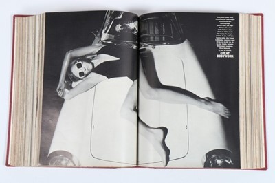 Lot 284 - British Vogue, 1965, complete run bound in two...
