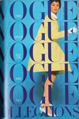 Lot 285 - British Vogue, 1967, complete run bound in two...