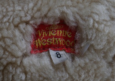 Lot 322 - A Vivienne Westwood tan sheepskin aviator...