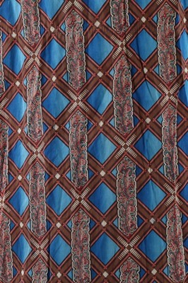 Lot 34 - Four printed cotton deshabille or morning...
