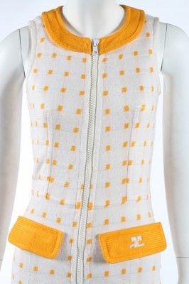 Lot 20 - A Courreges Hyperbole knitted jump-suit, mid...