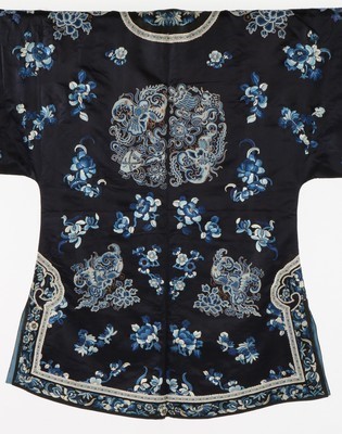 Lot 480 - A woman's informal robe, Chinese, circa 1900,...