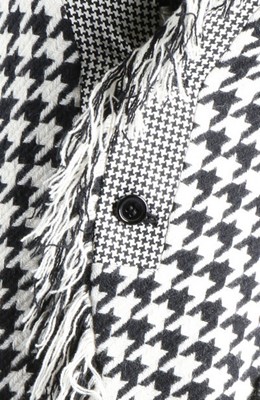 Lot 363 - A Yohji Yamamoto hound's tooth checked coat,...