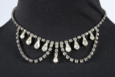 Lot 44 - A group of rhinestone jewellery, mid 20th...