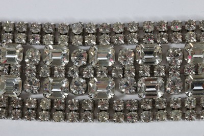 Lot 44 - A group of rhinestone jewellery, mid 20th...
