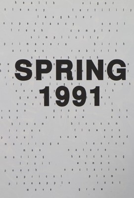 Lot 26 - A rare Visionaire No 1, Spring, 1991, no 877...