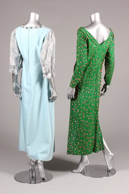 Lot 54 - A colourful group of evening dresses, late 60s-...