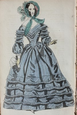 Lot 69 - Five volumes of 'The Ladies Cabinet of Fashion,...