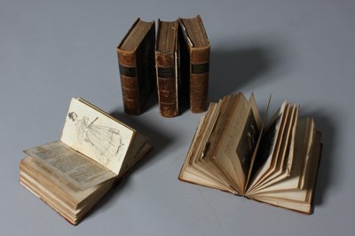 Lot 69 - Five volumes of 'The Ladies Cabinet of Fashion,...