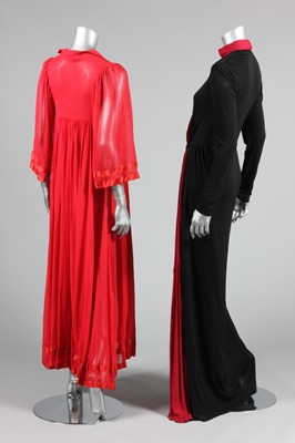Lot 95 - A group of 1970s eveningwear, comprising Thea...