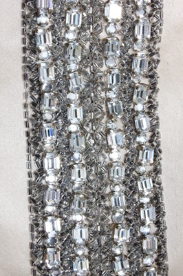 Lot 107 - A Christian Dior London ivory satin cocktail...