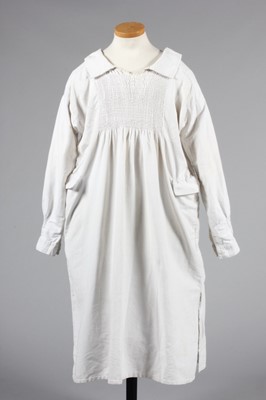Lot 121 - Two farmer's smocks, early 20th century, one...